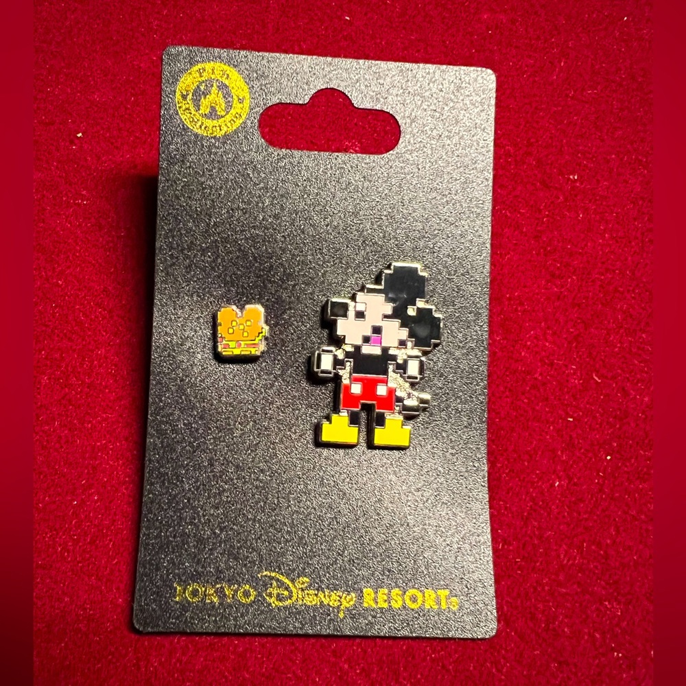 Tokyo Disney Resort Mickey Mouse Pin Set
